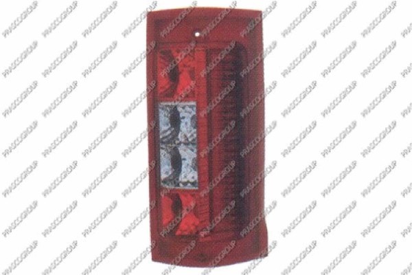 Prasco Heckleuchte Links Ohne Sockel FüR Fiat - Ducato - Mod. 01/02 - 07/06 - FT-image