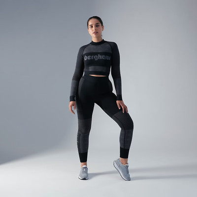 Berghaus Women's Zhora Seamless Leggins Full Length Gym Yoga Running Workout