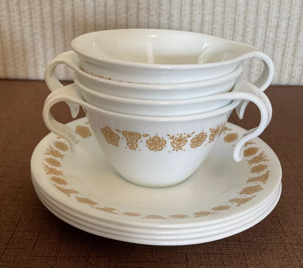 Corelle top butterfly gold