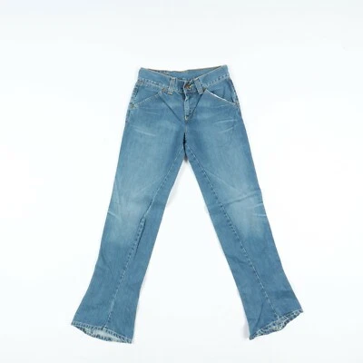 Jeans Levi's Engineered 653 Antiform Usagé (Cod.W658) W27 L32 Taille Basse Femme - Photo 1/3