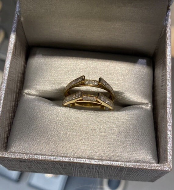 1/2 CT. Diamond Solitaire Enhancer in 14K Gold