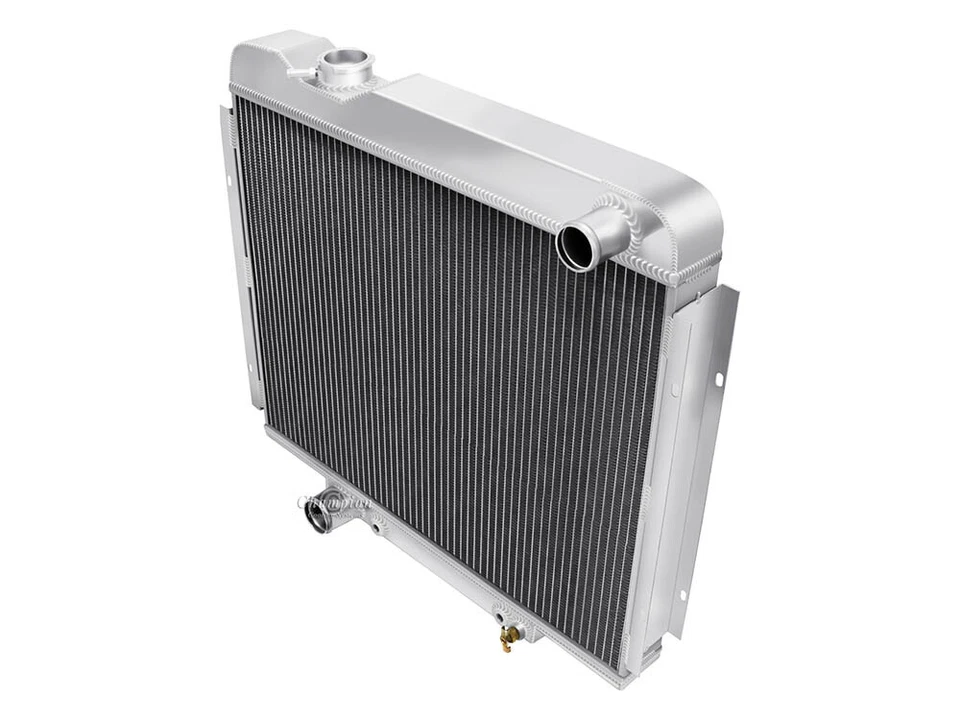 Radiador de 3 filas de aluminio para Ford Custom 1965-1966, Galaxie 500, LTD, Comet Foto 4 de 4