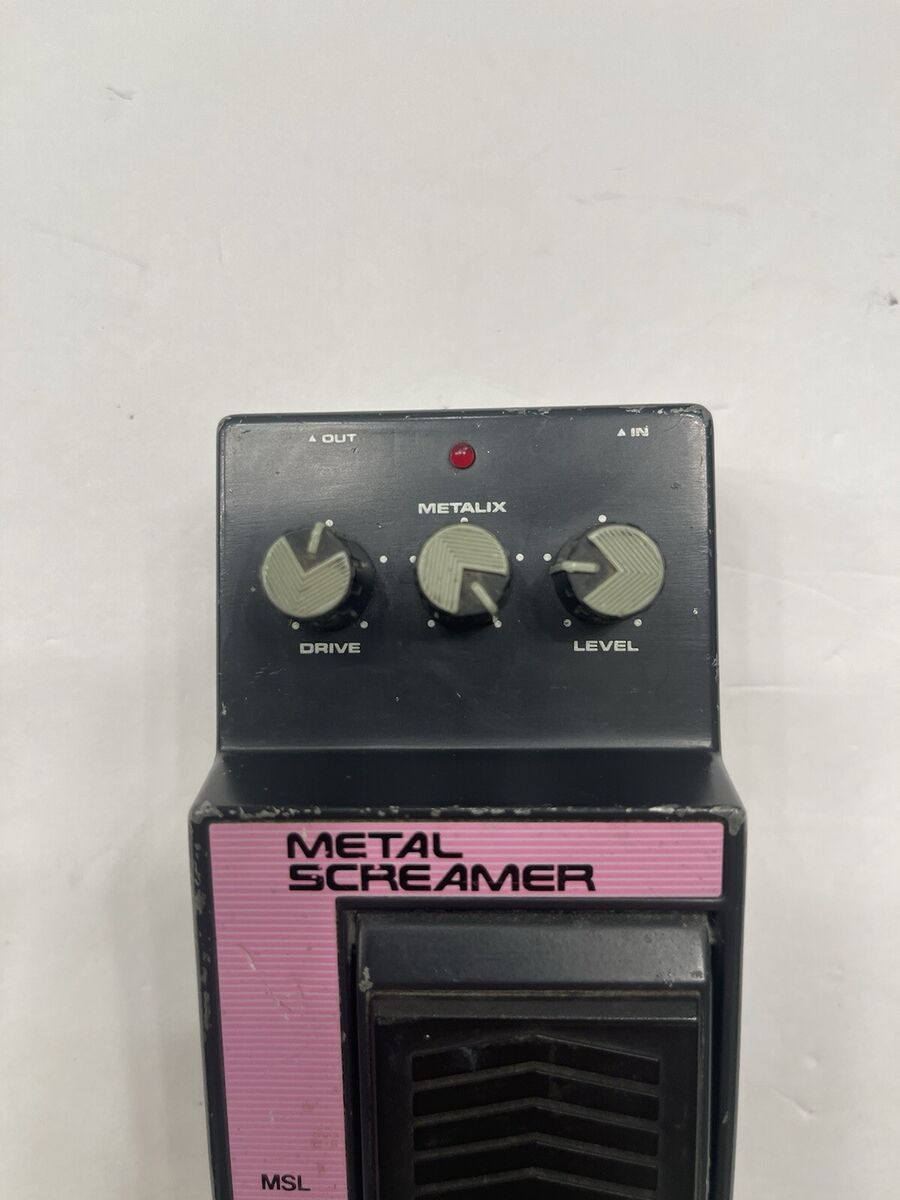 Ibanez MSL Metal Tube Screamer Overdrive Vintage Guitar Ibanez MSL Metal Tube Screamer Overdrive Vintage Guitar
