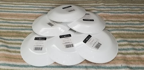 NEU, mit Etikett Set 6 auslaufende Corelle Stadtblockmuster 6,75" Brotteller - Bild 2 von 11
