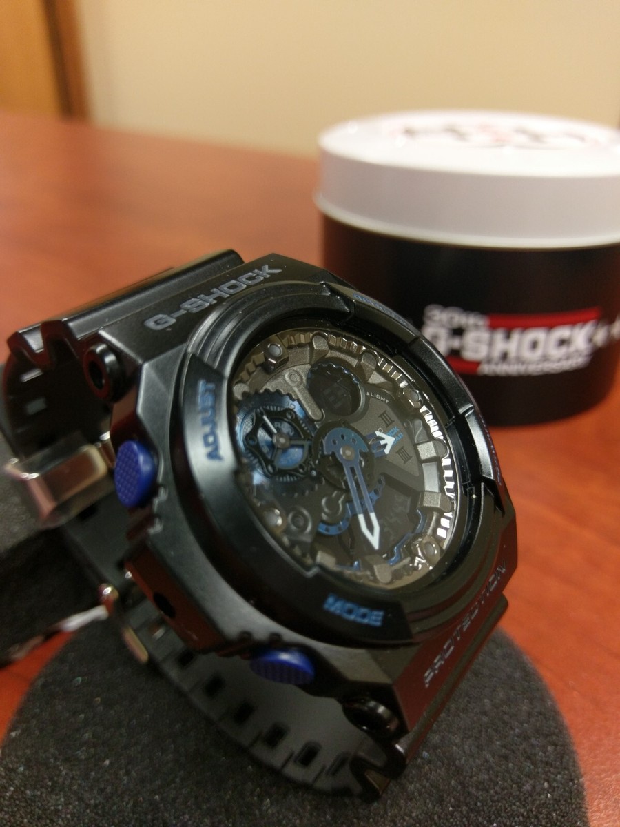 Casio G-shock 30th Anniversary Initial Blue Men's Watch Ga-303b-1