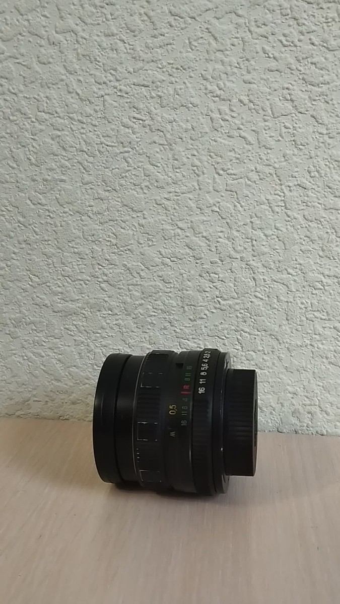 MC Helios 44m-6 58mm f2 Lens Manual Russian Portrait Zenit m42