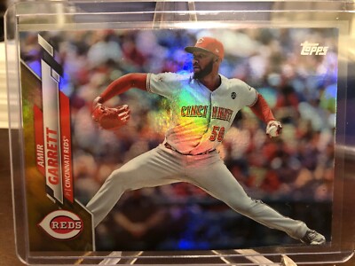 2020 Topps Series 1 Base Gold Foil #217 Amir Garrett Cincinnati Reds