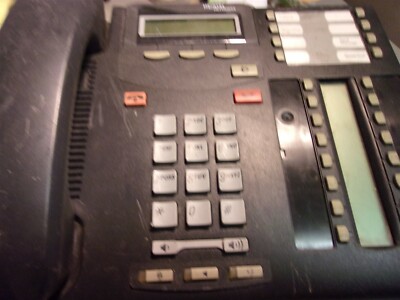 Nortel Networks NTB27JAAAA0993448 Black Wired Phone *FREE SHIPPING*