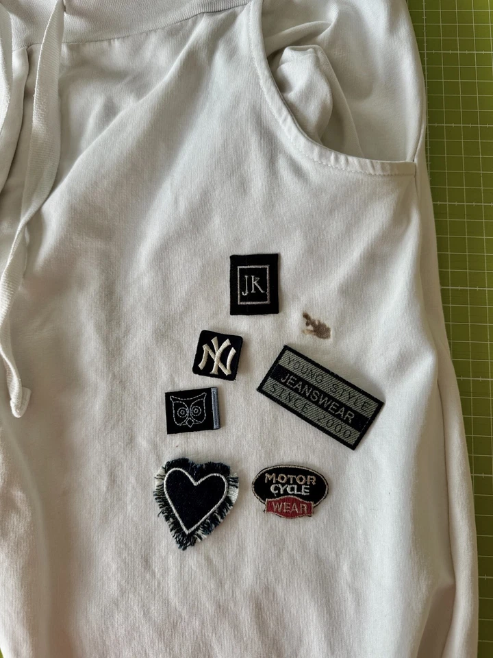 10 Bügelbilder Bügelflicken Aufnäher Patches Stickbild Applikation Flicken Label - Bild 2 von 4