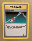 Maintenance 112/130 Base Set 2 - Uncommon Pokemon Card - EXCELLENT