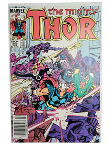 Thor #352 Beta Ray Bill; Vision; Mr Fantastic; Torch; Ragnarok Newsstand 1985