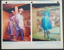 1982 MANHASSET, NY STORE WINDOW DISPLAY PHOTO PRINT ANN TAYLOR FEMININE DRESSES