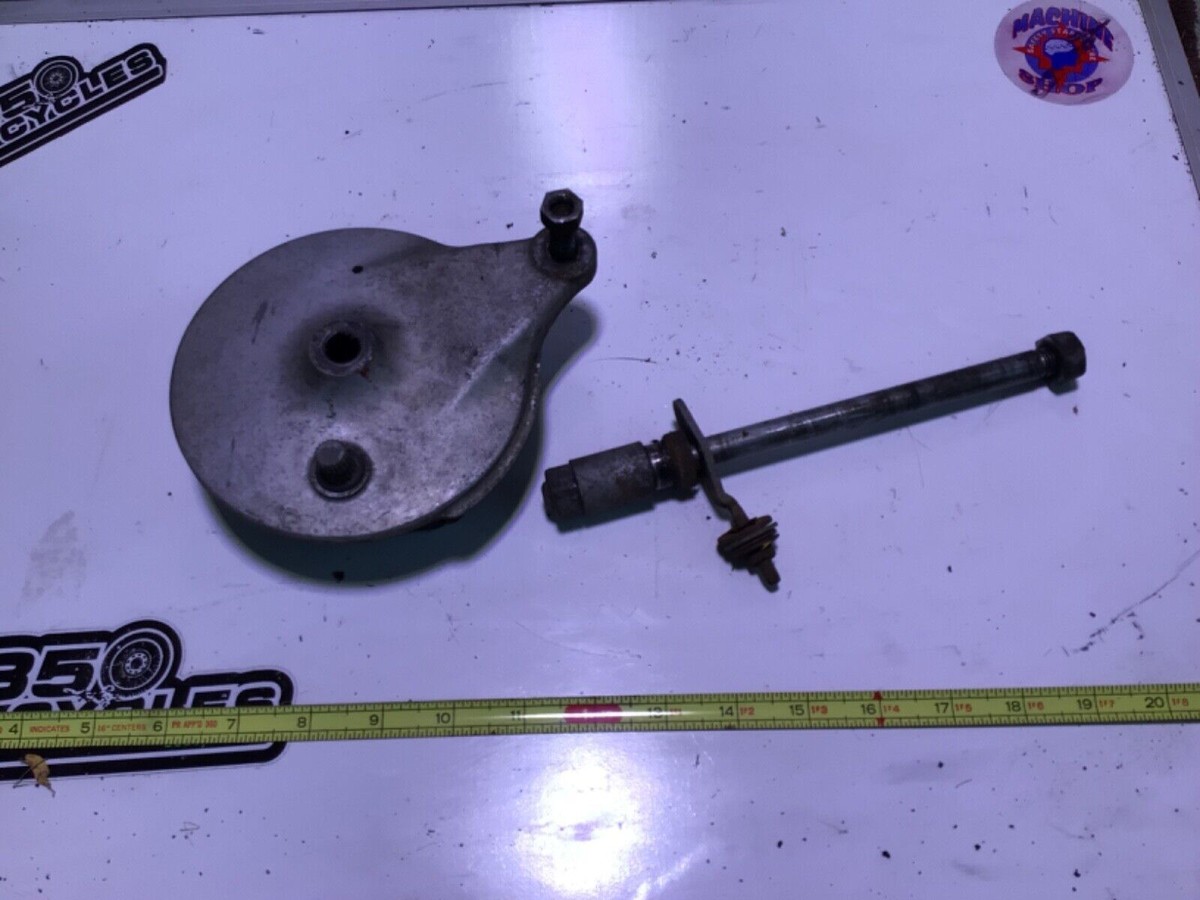 ローカルガス Kawasaki 120 Road Runner C2 C2TR rear brake drum rear axle spacers