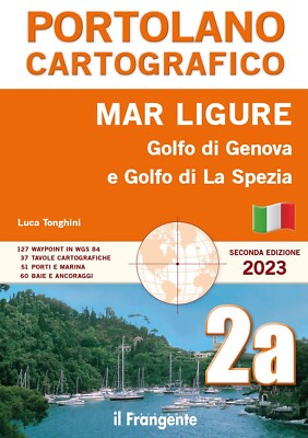 Ligurisches Meer. Golf von Genua. Golf von La Spezia. Kartenhalter