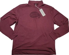 Master of Mixes Womens Size Large 1/4 Zip Pullover Long sleeve Cocktails Syrups 
