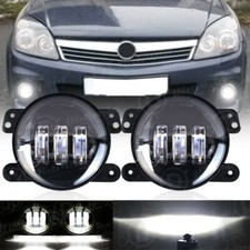 Pair LED Front Bumper Fog Light Lamp For Opel Vauxhall Astra H Mk5 VXR 2004-2010