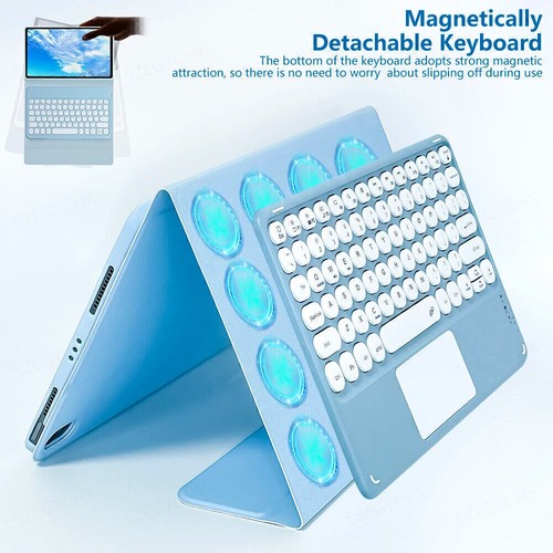 Touchpad Keyboard Case Mouse For iPad 11th/10/9/8/7/6 Gen Air 4 5 6 Pro 11 10.5 - Picture 12 of 51