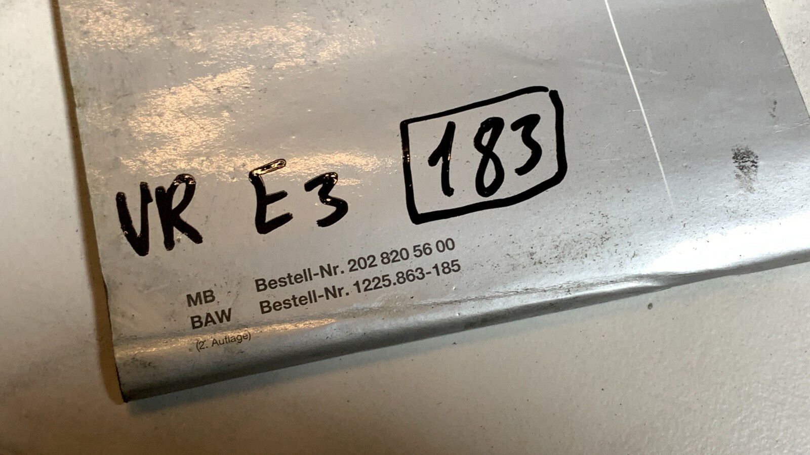 2028205600 Betriebsanleitung Handbuch Autoradio Mercedes-Benz 