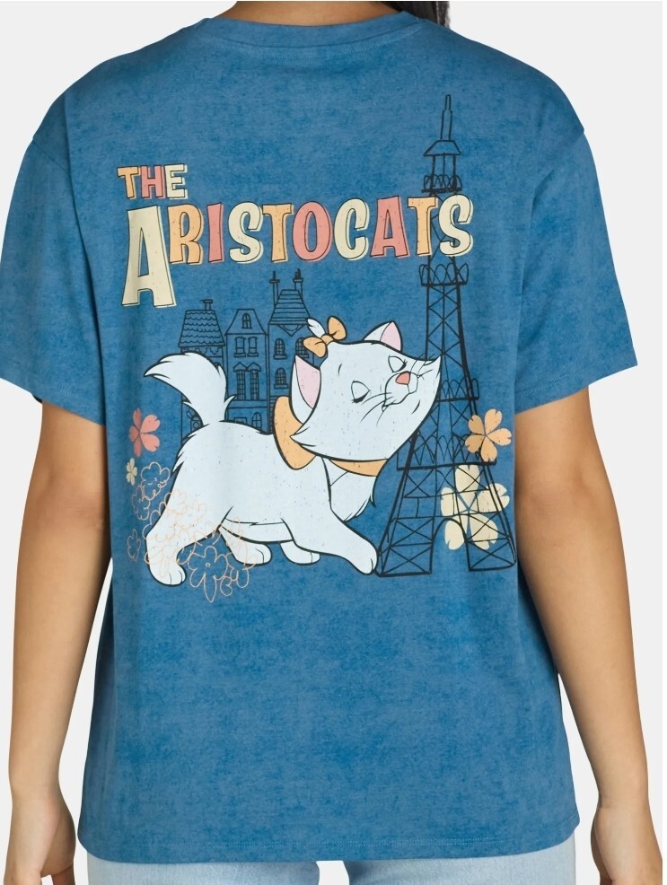 ★WAIKEI★ Vintage Aristocats Archive Short Sleeve T-Shirt W ☆WAIKEI☆ Vintage Aristocats Archive Short Sleeve T-Shirt P
