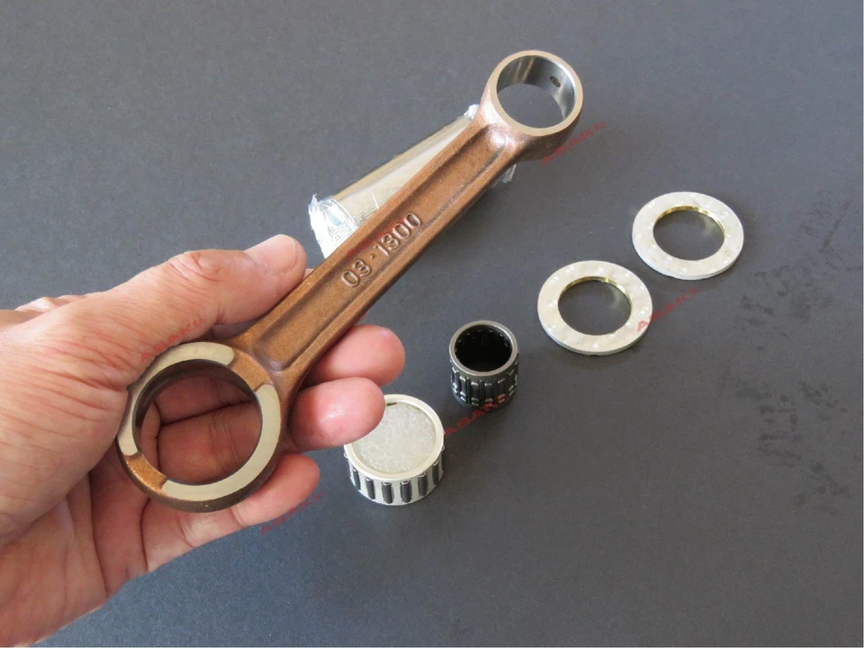 Juego de bielas para moto Yamaha ATV YZ250 TY350 YTZ250S 24Y-11651-01 24Y-11650-01 Foto 2 de 4