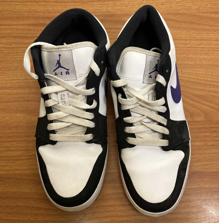 Nike Air Jordan 1 V.2 Zapatillas bajas de cuero oscuro Concord talla 8,5 584794-006 Foto 4 de 4