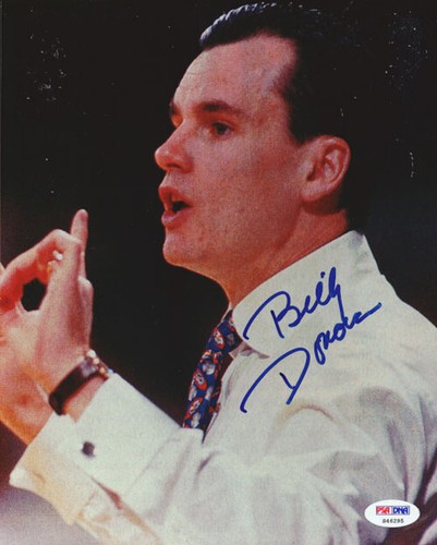 Billy Donovan Autographed Signed 8x10 Photo Florida Gators PSA/DNA #S46295 - 第 1/2 張圖片