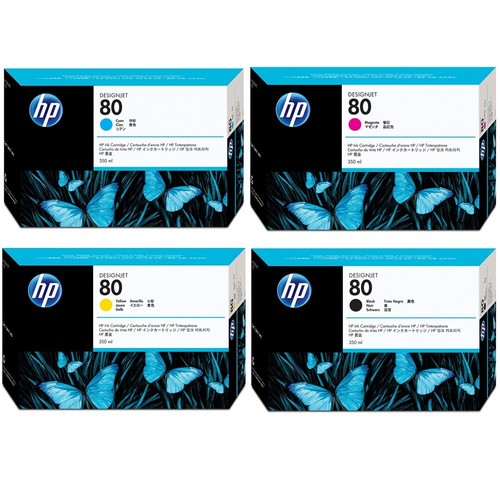 CHOICE OF GENUINE HP80 B/C/M/Y INK CARTRIDGES IN LOT - SWIFTLY POSTED - 第 1/6 張圖片