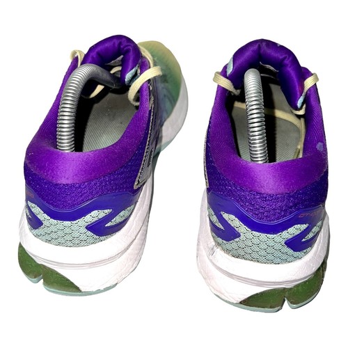 Asics GT-1000 Damen-Laufschuhe lila blau grün Schnürschuhe Turnschuhe Größe 8 - Bild 5 von 10