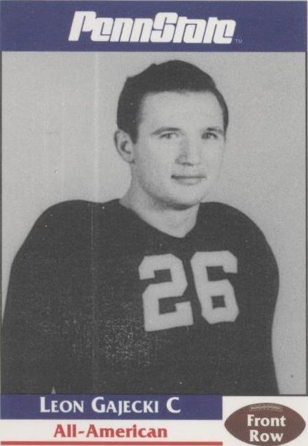1992 Front Row Penn State Nittany Lions All-Americans Leon Gajecki #17 - 1 of 2