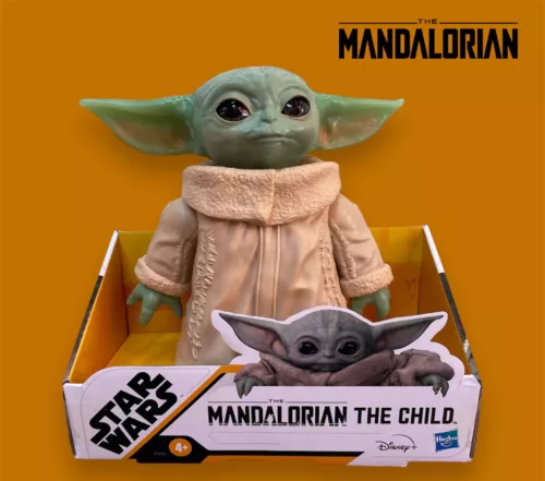 Figura de acción GRATIS S/H Star Wars The Mandalorian Child 6,5 posable bebé Yoda NUEVO