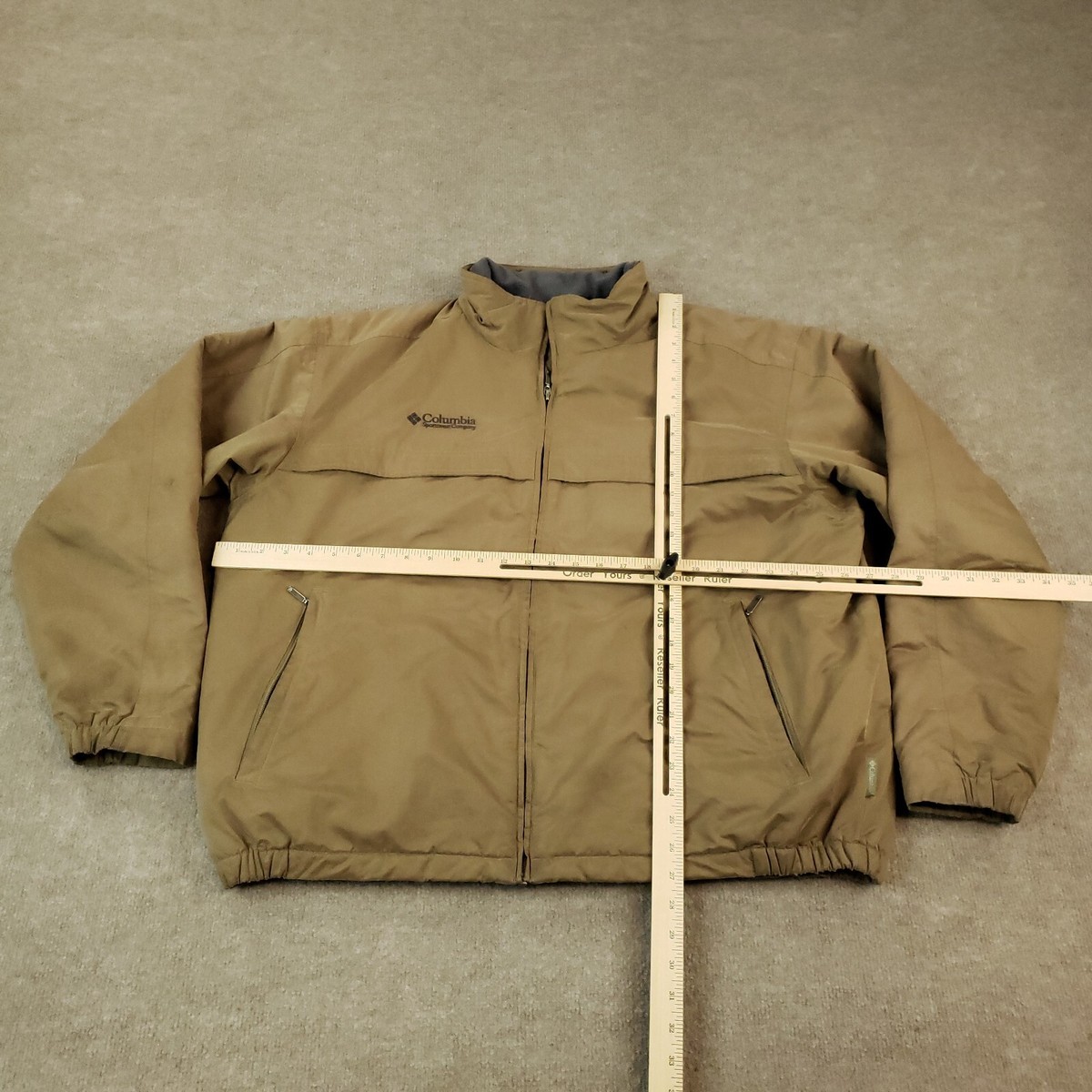 Columbia ベージュ ジャンパー s-l1200.jpg