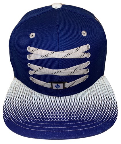 Zephyr NHL Toronto Maple Leafs Lacer "Gradient" Flat Bill SnapBack Hat NWT - Picture 2 of 7