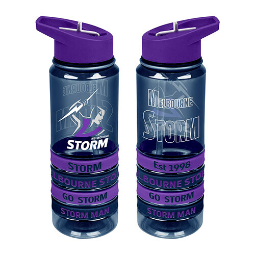NRL Team Tritan Drink Water Bottle & Wrist Bands School Work Gift - Choose Team - Bild 26 von 29
