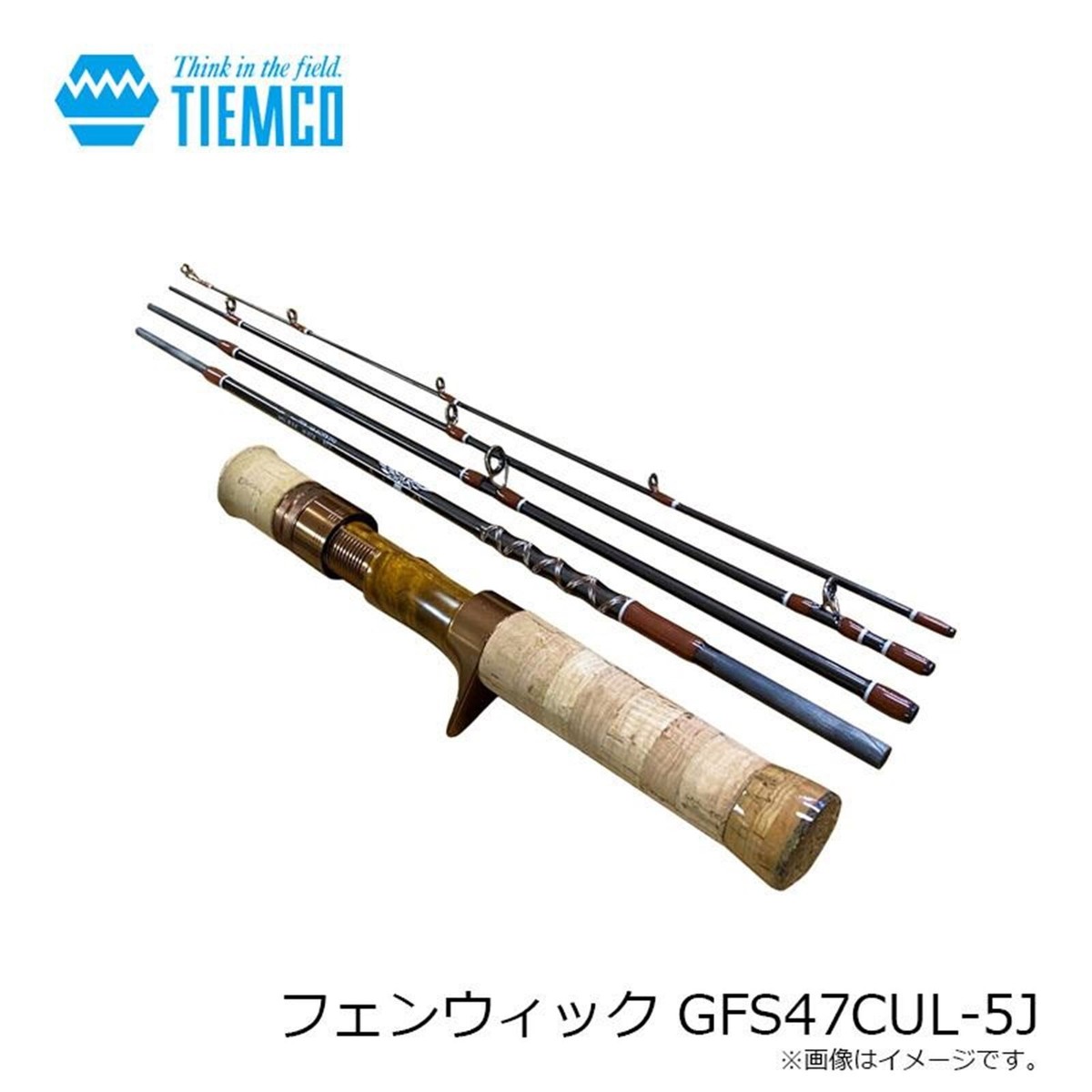 【新品】ティムコ(TIEMCO)fenwickGFS47CUL-5J Tiemco Fenwick GFS47CUL-5J 4ft 7inch 5pcs Bait Finesse Rod Trout