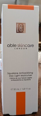 Able Skincare Squalane Antioxidizing & Day Light Moisturizer 1.69fl ''NEW'' (B2