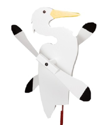 Egret Whirlybird Wind Spinner main image 0