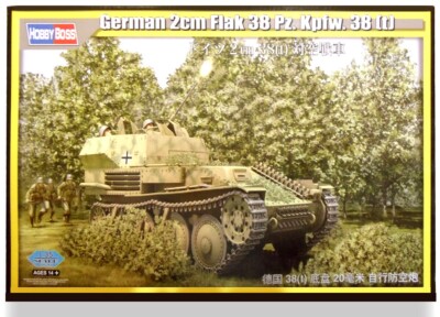 HOBBY BOSS 1/35 FLAKPANZER 2CM FLAK 38 PZ. KPFW. 38 (T)    #80140     Free Ship
