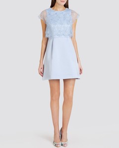 ted baker powder blue dress