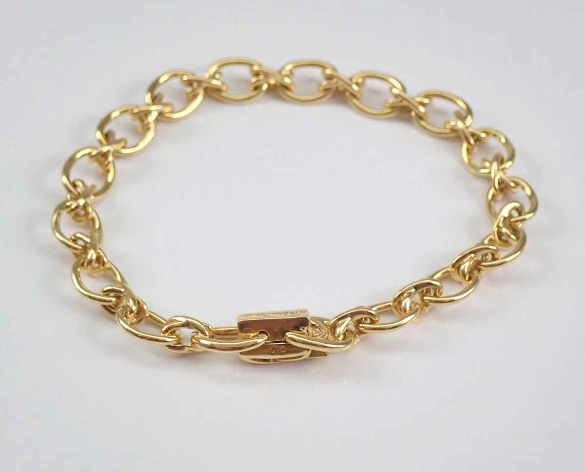 Tiffany & Co Paloma Picasso Round 18K Yellow Gold and Sterling Silver  Bracelet | eBay