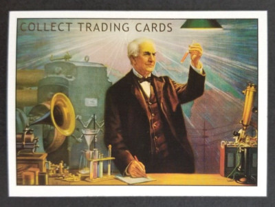 Thomas Edison 2020 Doing Research Sidekick Promo Card #18 (NM)