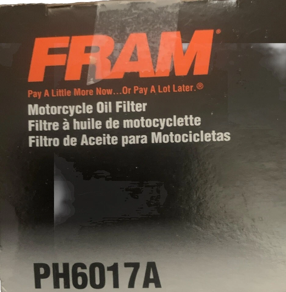 NOS Fram Oil Filter Fits Honda ZX900 ZX750 VN1500 CBR1000 CBR900 PH6017A - Image 4 of 4
