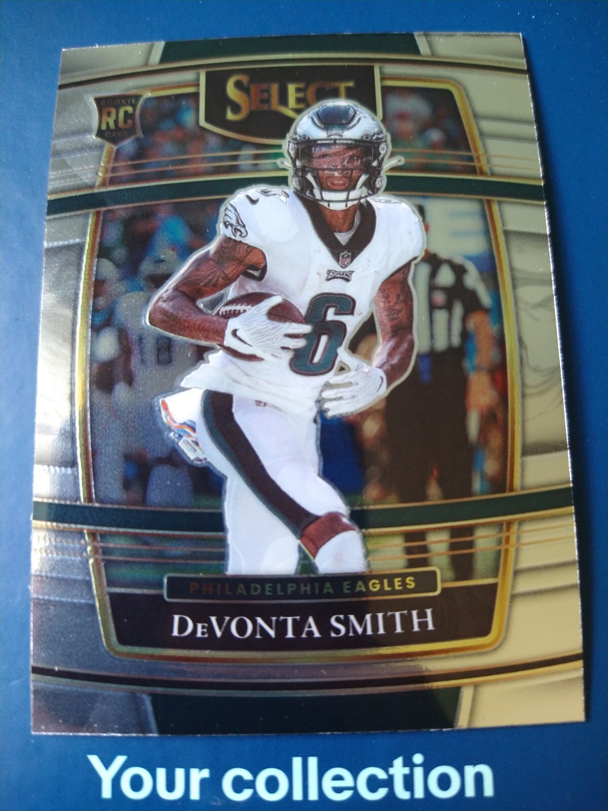 2021 Panini Select DeVonta Smith #49 Philadelphia Eagles Rookie RC