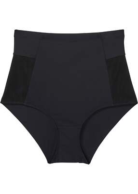 Shape Panty mit mittlerer Formkraft Gr. 48 Schwarz Damen Slip Unterwäsche Neu