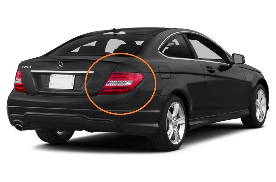 Luz trasera derecha para pasajero Mercedes Benz C250 C350 Coupe 2013-2015 LED OEM 13-15 Foto 2 de 4