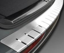 für VW CADDY III ab 2004 LADEKANTENSCHUTZ mit ABKANTUNG EDELSTAHL 25