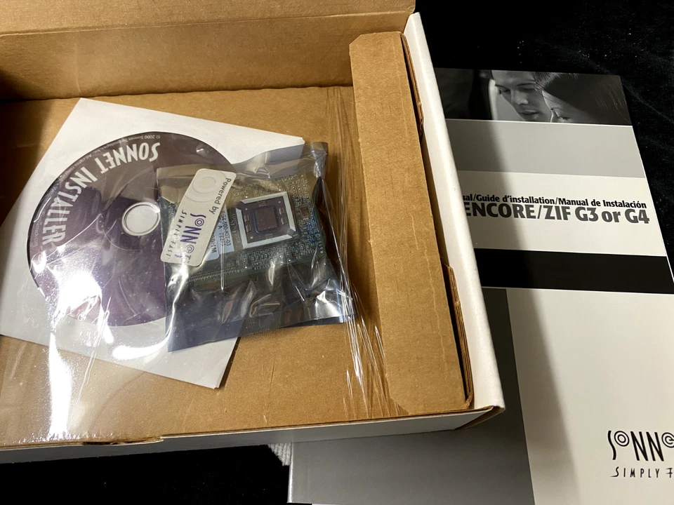 APPLE Vintage : Encore ZIF Upgrade G4 / 500 MHz / 1M pour G3/G4 - Photo 4/4