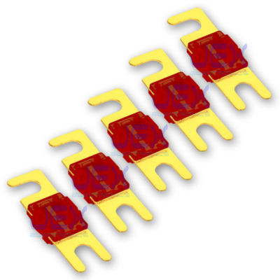 5X 50 AMP AFS Fuse Small Wafer Style Amp/Car/RV/Boat 12V/24V/32V 50AMP/50A LOT