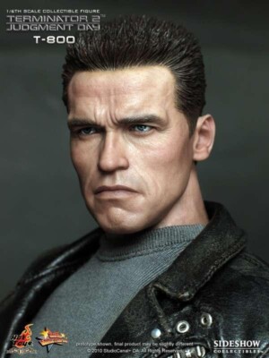 Sideshow•Terminator2[T-800]1/6 Size最終値下げ T-800 (Battle Damaged Version 2.0) Sixth Scale Figure by Hot