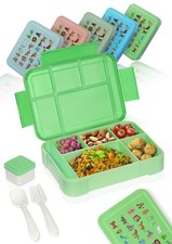 Deine Schulhelden Brotdose Kinder mit Fächern BentoBox Lunchbox auslaufsicher