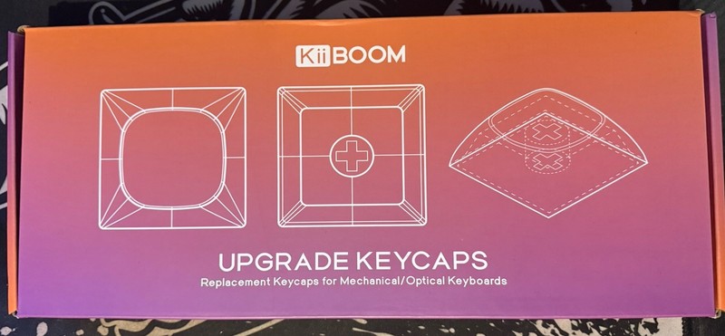Kiiboom Clear Keycap Set